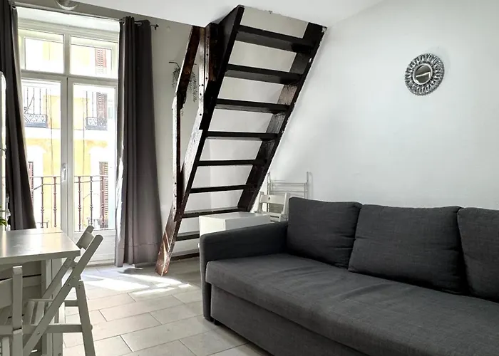 Acogedor Apartamento Exterior Con Balcon En El Barrio De Chueca, Gran Via Con Aire Acondicionado